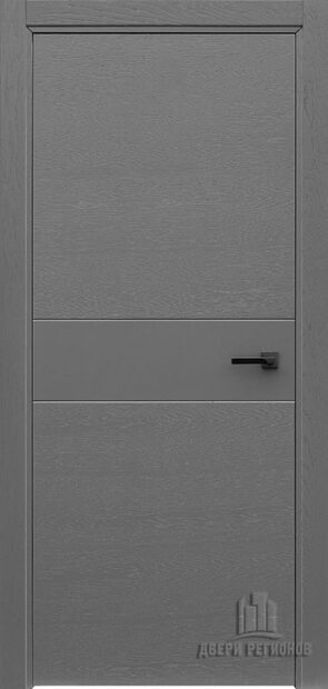 Дверь межкомнатная Fusion 1 Grigio (Ral 7015) Глухая